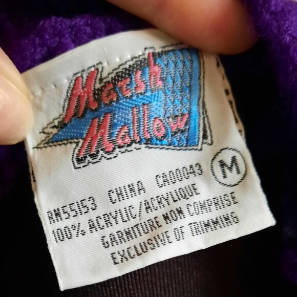 Vintage Purple Cable Knit Sweater - Picture 6 of 6